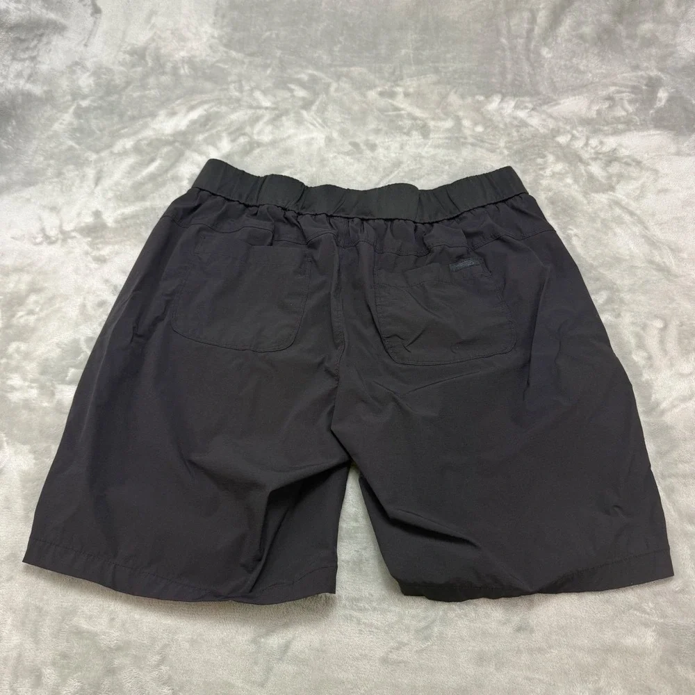 Reel Life Mens XL Black Nylon Spandex Elastic Waist‎ Outdoor Shorts